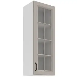 Kuchyňská skříňka Stilo claygrey/bílý 40GS-108 1F obraz