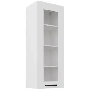 Kuchyňská skříňka Luna bílý mat/bílý 40GS-108 1F obraz