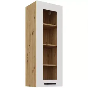 Kuchyňská skříňka Luna bílý mat/artisan 40GS-108 1F obraz