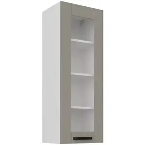 Kuchyňská skříňka Luna claygrey/bílý 40GS-108 1F obraz