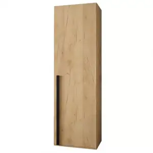 Skříň Miro dub craft/černý mat obraz