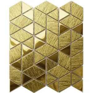 Mozaika Triangle Diamond Gold 26.3/30.3 obraz