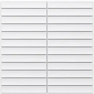 Mozaika Piano White Mat 29/29.5 obraz