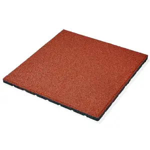 GUMOVÁ DLAŽBA MAX3 - červená, 500x500x25mm obraz