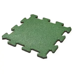 GUMOVÁ DLAŽBA MAX3 - zelená puzzle 500x500x25mm obraz