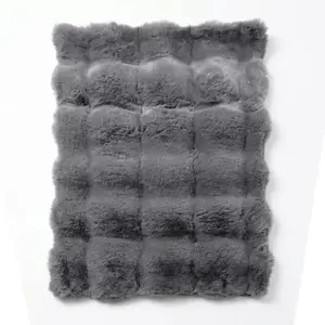 Koberec Rabbit Fur Big Bubble 0, 8/1, 5 Sm215 šedý obraz