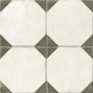 Dlažba Vesso Patchwork Green Mat 42/42 obraz