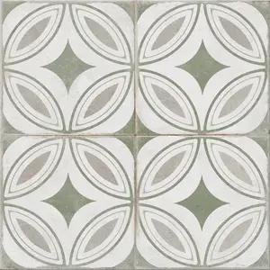Dlažba Toscaria Charm Green Patchwork Mat 42/42 obraz