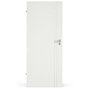 Interiérové dveře VIBE MAL 04 60L bílá RAL 9003 obraz