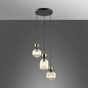 Svítidlo Sophia Green Cognac 11148 PL3 obraz