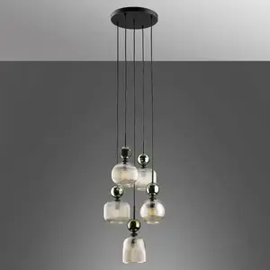 Svítidlo Sophia Green Cognac 11149 LW5 obraz
