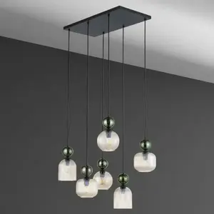 Svítidlo Sophia Green Cognac 11150 LW6 obraz
