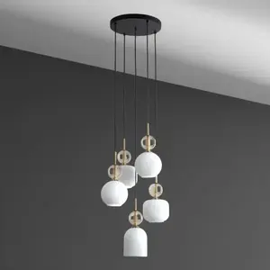 Svítidlo Sophia Cognac white 11593 Pl5 obraz