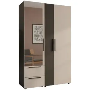 Šatní skříň Moduklix set 1 písková/Dub Cabezone obraz