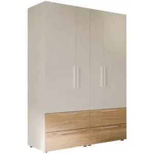 Šatní skříň Moduklix set 6 bílý/Dub Mauvella obraz