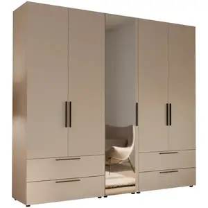 Šatní skříň Moduklix set 26 písková obraz