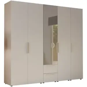 Šatní skříň Moduklix set 27 bílý/písková obraz