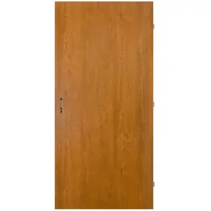 Vnitřní vchodové dveře RT03 70P kovové, zlatý dub obraz