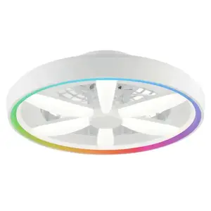VENTILÁTOR SAVIR WHITE CCT+RGB 66935 obraz