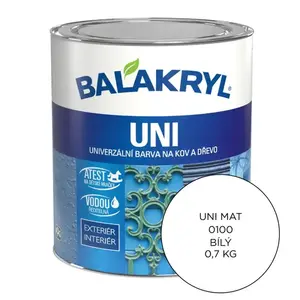 Balakryl uni mat 0, 7kg+20% bílá obraz