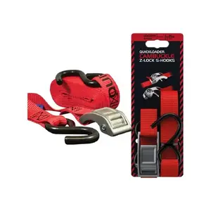 Rychloupínací popruh se sponou Quickloader Z-lock 400 kg, 4 m x 25 mm obraz
