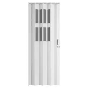 Shrnovací dveře PVC Modena Off-White obraz