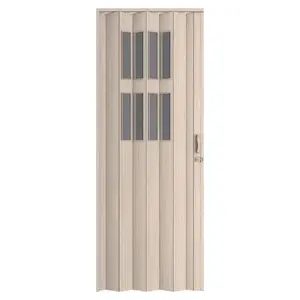 Shrnovací dveře PVC Modena Roble Glacial obraz
