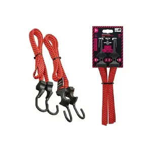 Upínací plochá guma Quickloader Bungee Butterfly Flat 100 cm - sada 2 ks obraz