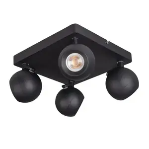 Svítidlo Galoba 33679 black PL4 obraz
