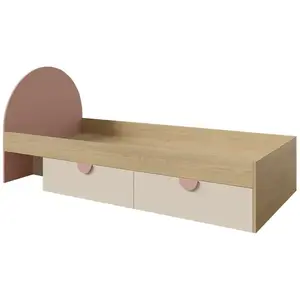 Postel Lexi 13L/P cremona/makadamie/růžová obraz
