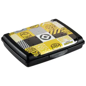 Svačinový box Carla Minions mini 0.5l černý obraz