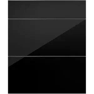 Kuchyňská dvířka D60S3 L9 K165 černá Hg GR III obraz