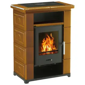 Kamna Primo keramika honey brown 7 kW obraz