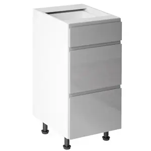 Kuchyňská skříňka Gardena D40s3 Grey obraz