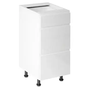 Kuchyňská skříňka Gardena D40s3 White obraz