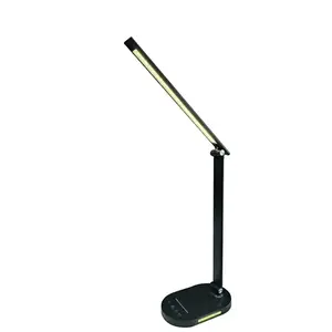 STOLNÍ LAMPA ALIS BLACK CCT 5 BARW 7W DIM USB LB1 obraz