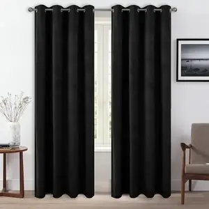 Závěs na kroužcích ADA YC12081/240G/M2/31/140X250 černý obraz