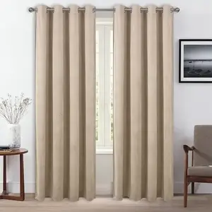 Závěs na kroužcích ADELA YC12078/240G/M2/46/140X250 béžový obraz