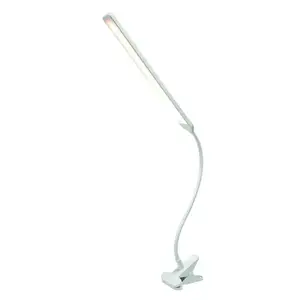 STOLNÍ LAMPA LED SERTA BLACK NA KLIPS 8W 350LM CCT DIM obraz