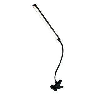 STOLNÍ LAMPA LED SERTA BLACK NA KLIPS 8W 350LM CCT DIM obraz