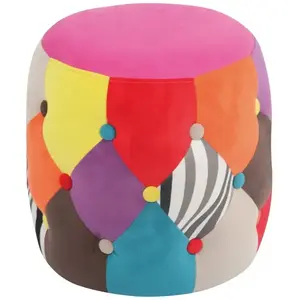 Taburetka Soho 3 Patchwork obraz