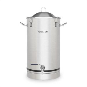 Klarstein Maischfest, fermentační kotel, 30 l, kvasná trubka, nerezová ocel 304 obraz