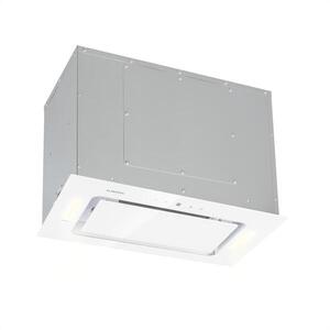 Klarstein Hektor, digestoř, 52 cm, vestavná, 467 m³/h, LED, dotykové ovládání, sklo, bílá obraz