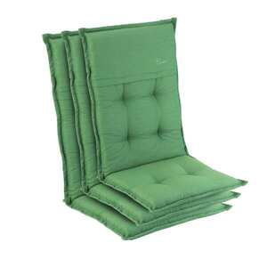 Blumfeldt Coburg, polstr, čalounění na židli, vysoké opěradlo, zahradní židle, polyester, 53 x 117 x 9 cm obraz