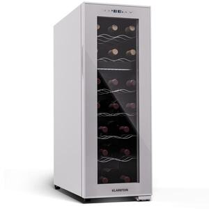 Klarstein Shiraz 18 Duo, vinotéka, 2 zóny, 58 l/18 lahví, 5-18/5-18 °C, dotykové ovládání obraz