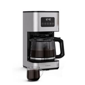 Klarstein Verosteel filtrový kávovar | Nerezová ocel | 1, 5 l | Funkce udržení teploty | 12 šálků obraz
