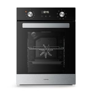 Klarstein Verosteel vestavná trouba | 45 cm | 49 l | energetická třída A | 2000 W | černá obraz