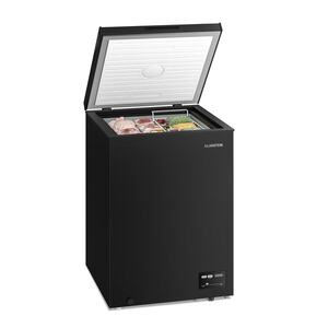 Klarstein Pultový mrazák Iceblokk | 142 l | 84 cm | 0 °C až -24 °C | 4 hvězdičky | Černá obraz