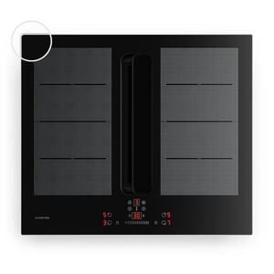 Klarstein ChefFusion indukční varná deska s odsavačem par | 4 varné zóny | 7200 W | 504, 3 m³/h | 60 cm obraz