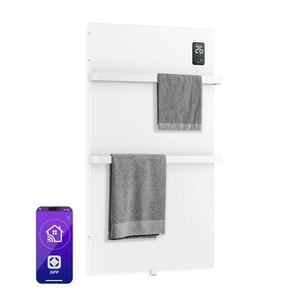 Klarstein Infračervený panel BathRadiant Smart | 600 W | 10 m² | Dotykové ovládání a hlasový asistent obraz